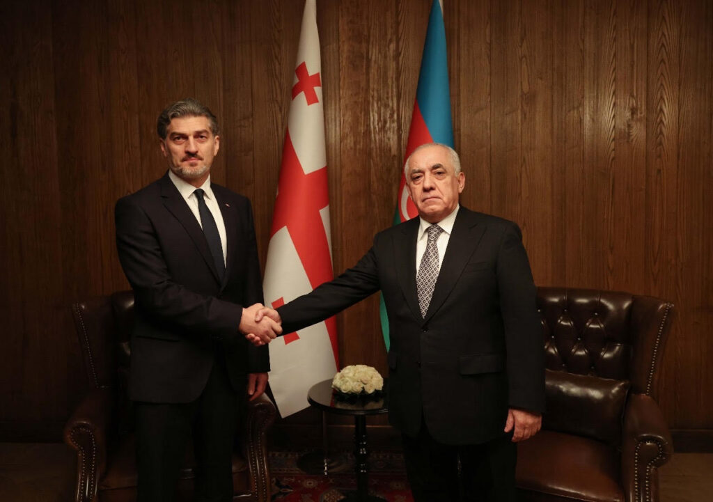 President Kavelashvili meets Azerbaijani PM