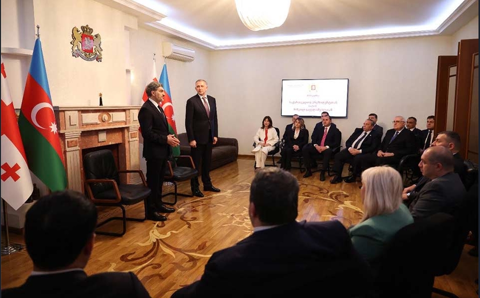 Mixeil Ğavelaşvili Gürcüstanın Azərbaycandakı diplomatik missiyasının nümayəndələri ilə görüş keçirib