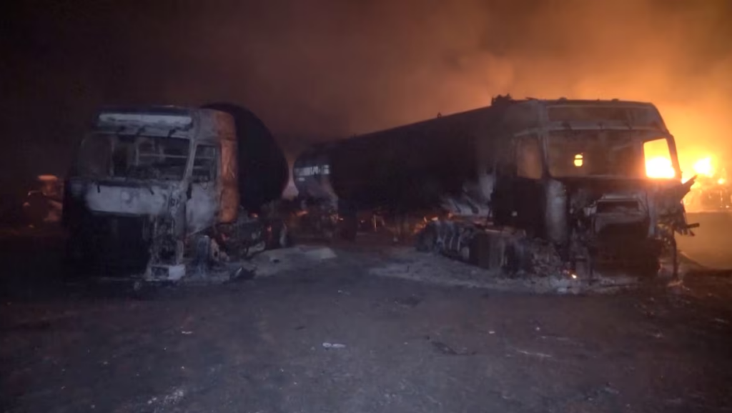 ABŞ-ın Yəmənin yanacaq limanına həyata keçirdiyi zərbələr nəticəsində azı 38 nəfər həlak oldu