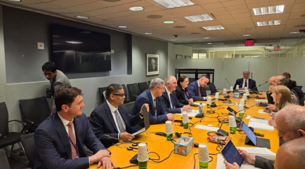 Finance Minister engages with WB Vice President at Annual IMF and World Bank spring meetings