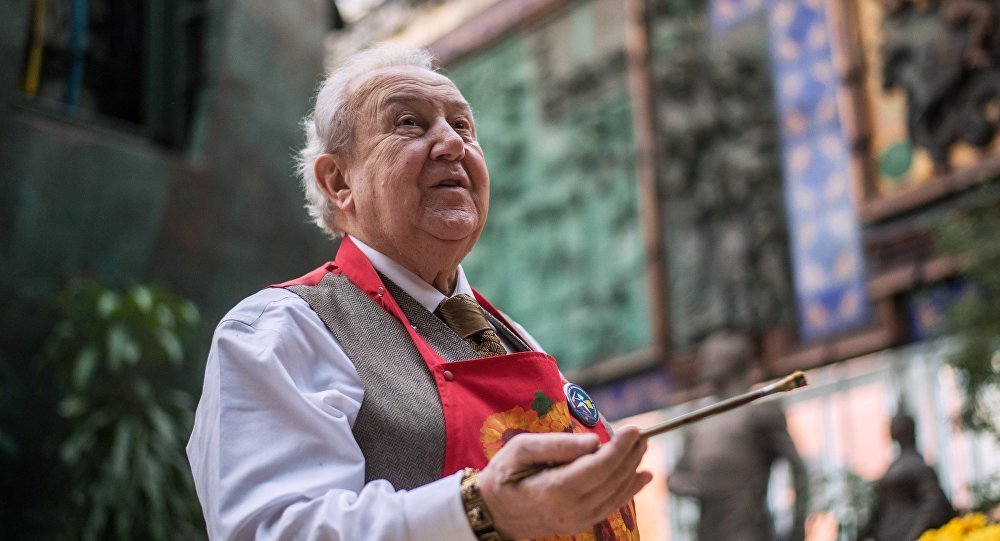 Georgian painter and architect Zurab Tsereteli passes away at 91