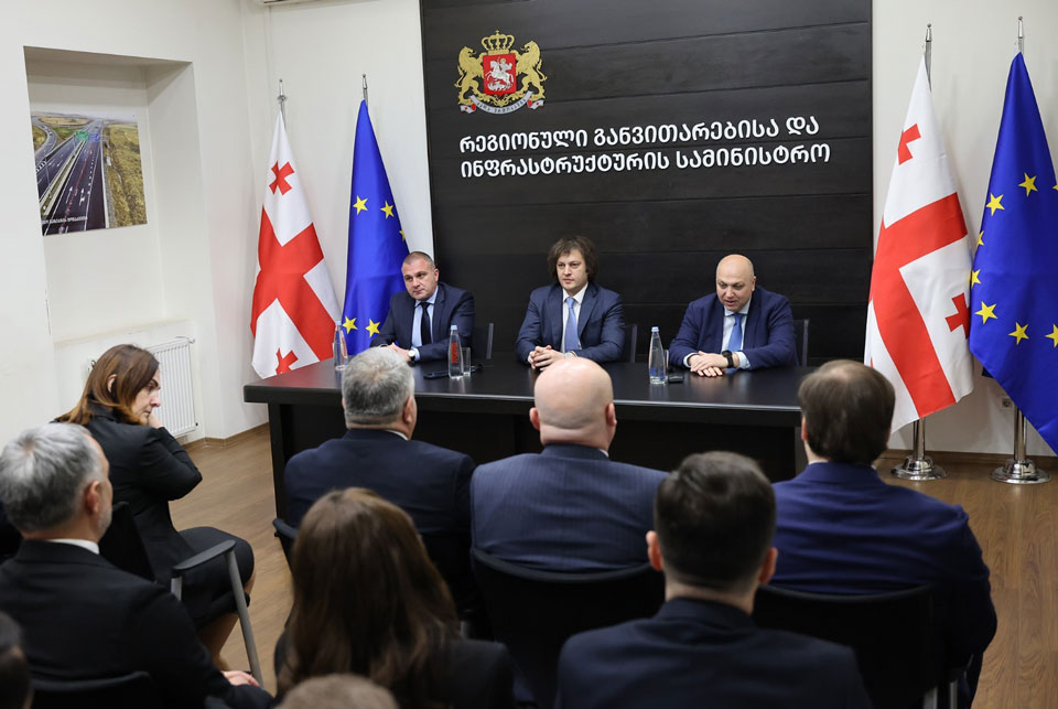 PM introduces Revaz Sokhadze as new Minister of Infrastructure