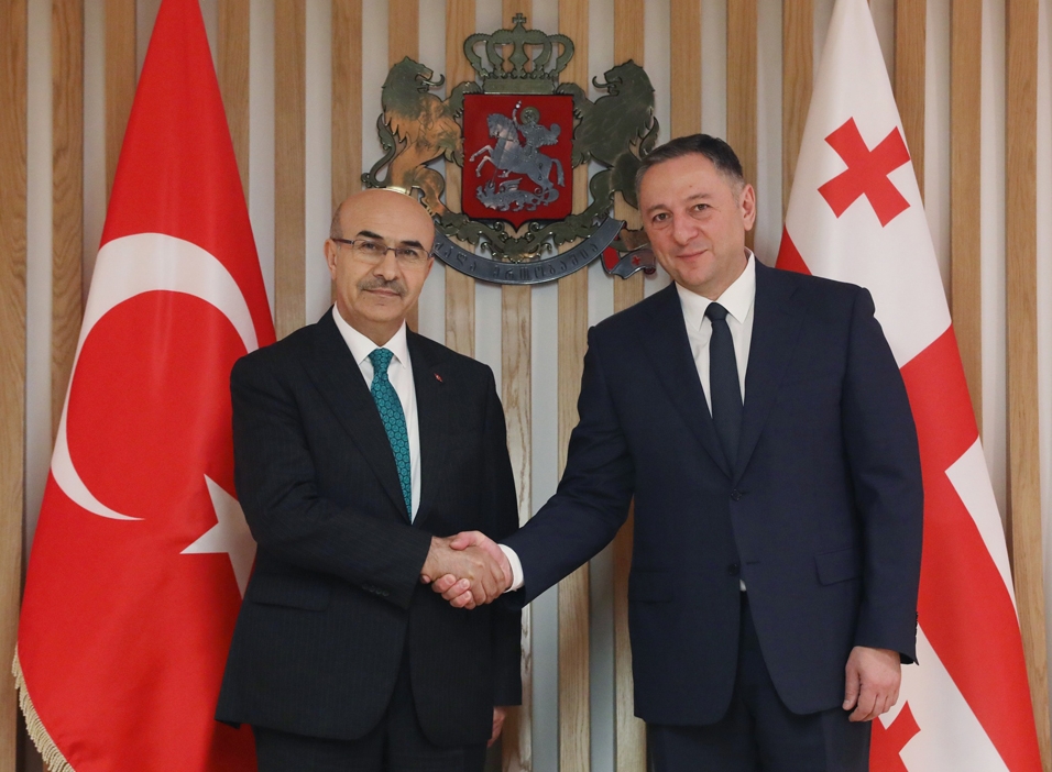 Georgian Interior Minister meets Director General of Turkish National Police
