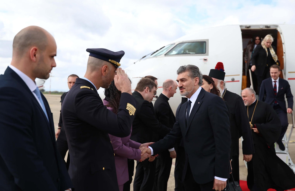 President Kavelashvili arrives in Rome for Pope Francis’ funeral