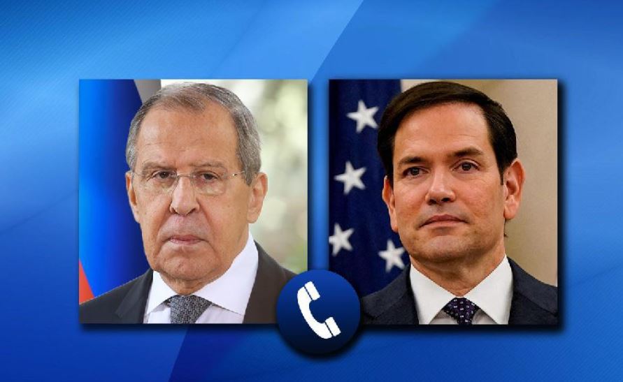 Rusiya Xarici İşlər Nazirliyi - Serqei Lavrov və Marko Rubio arasında məhsuldar telefon danışığı baş tutub