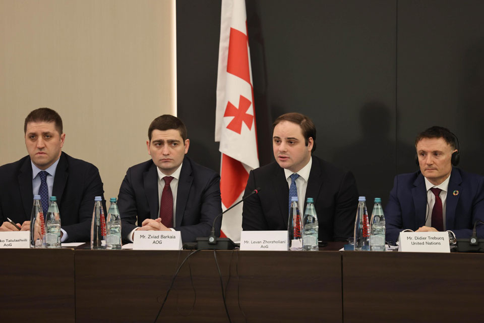 Gov't Administration Head presents GOG priorities to UN country team for the Georgia–UN cooperation