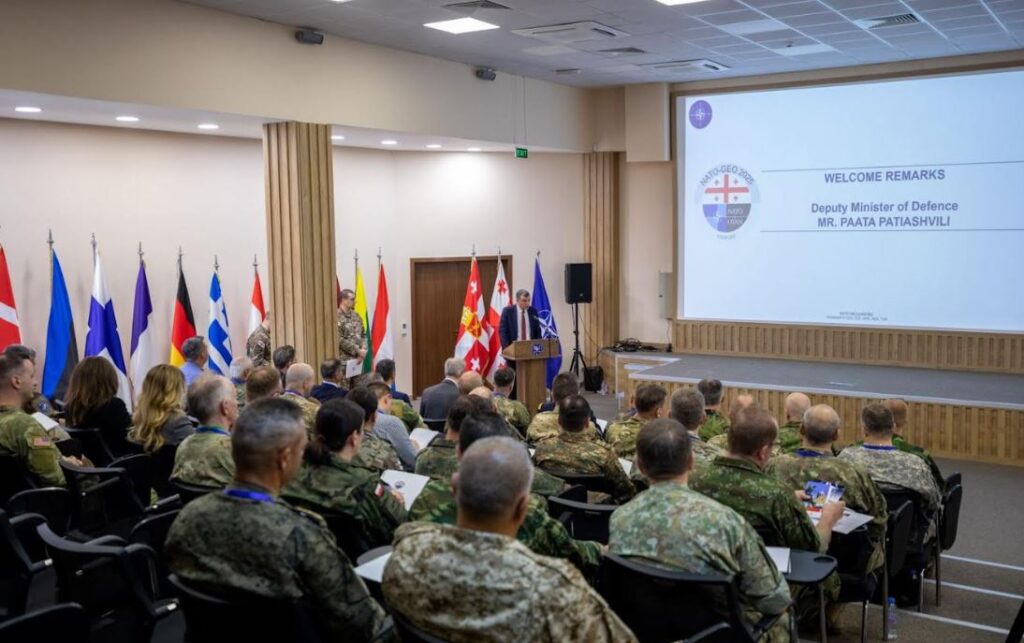 NATO-Georgia Exercise 2025 demonstration day
