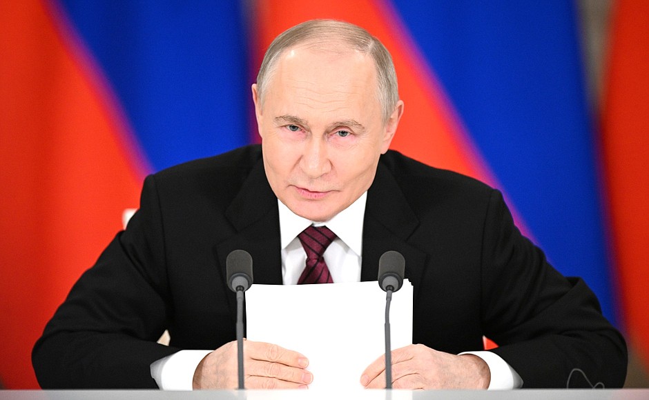 Владимир Путин предлагает Украине возобновить переговоры в Стамбуле 15 мая