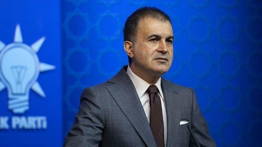 Ömer Çelik - "Kürdüstan Fəhlə Partiyası"nın parçalanmaq və silahı yerə qoyma qərarı "terrordan azad Türkiyə"yə doğru atılmış mühüm addımdır
