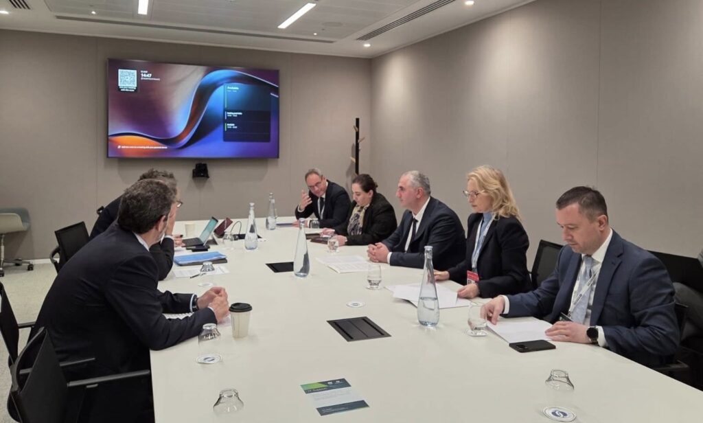 NBG Governor, Finance Minister meet EBRD Vice President