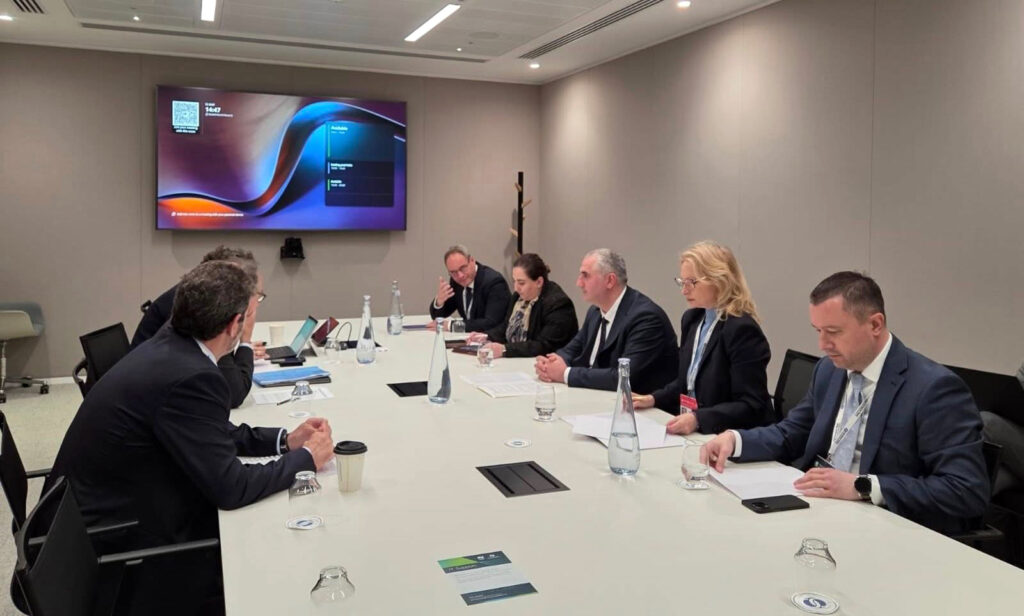 NBG President, Finance Minister meet EBRD Vice-President