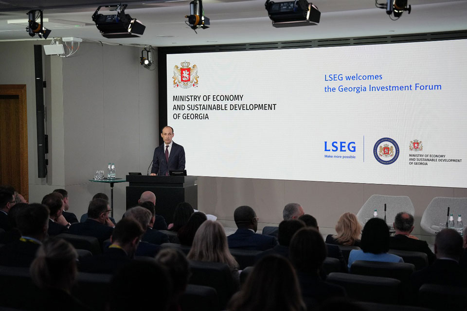 Economy Minister showcases Georgia’s investment potential at London Forum
