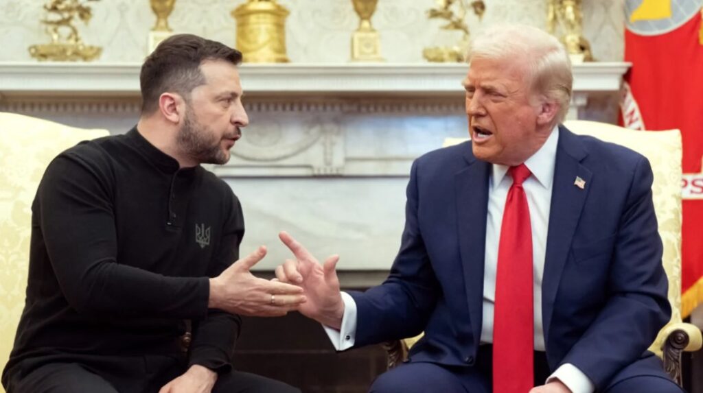 Donald Tramp Volodimir Zelenski ilə atəşkəslə bağlı telefon danışığı aparıb