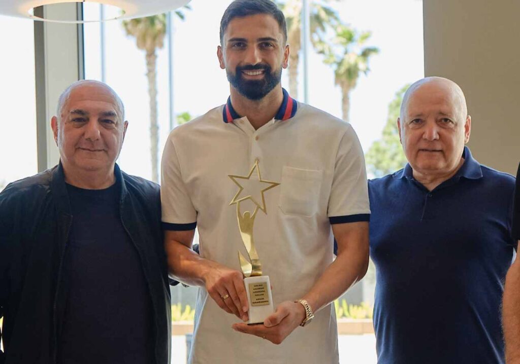Giorgi Mamardashvili named Georgia’s best male athlete of 2024