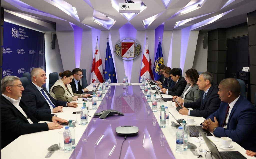 Laşa Xutsişvili Beynəlxalq Valyuta Fondunun missiyası ilə görüşüb