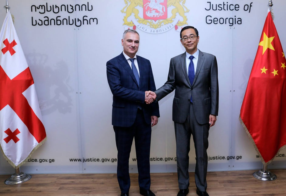 Paata Salia Çinin səfiri ilə görüş keçirib