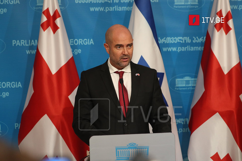 Israeli Knesset Speaker congratulates Georgian Speaker on Georgia’s Independence Day
