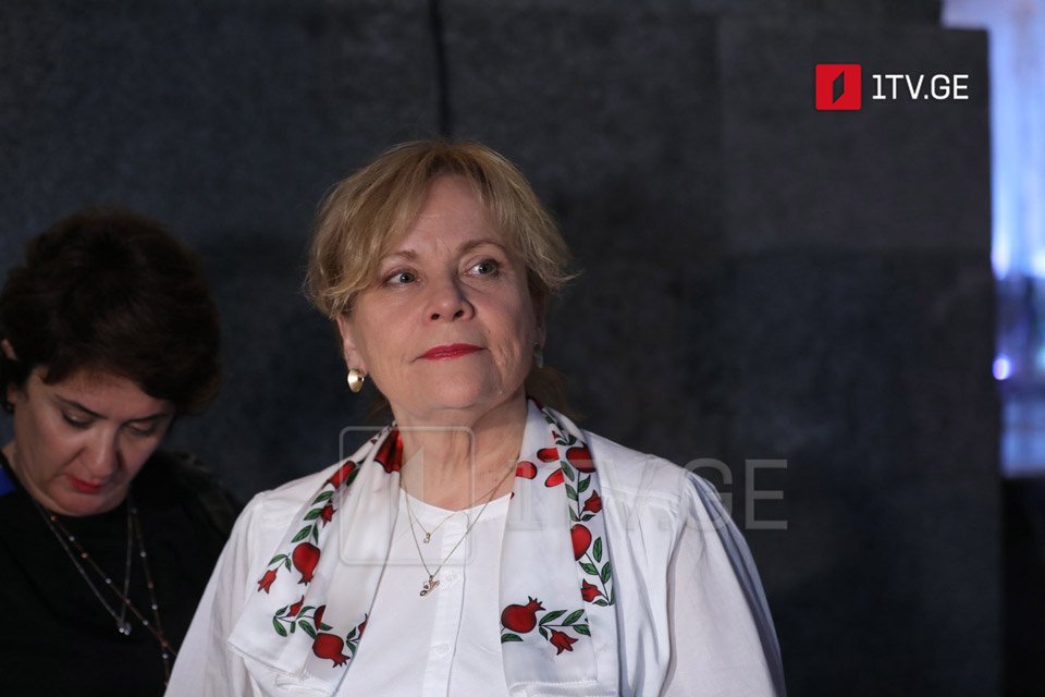 Rasa Juknevičienė: I am here in solidarity with Mzia Amaglobeli, Zurab Japaridze, Mikheil Saakashvili