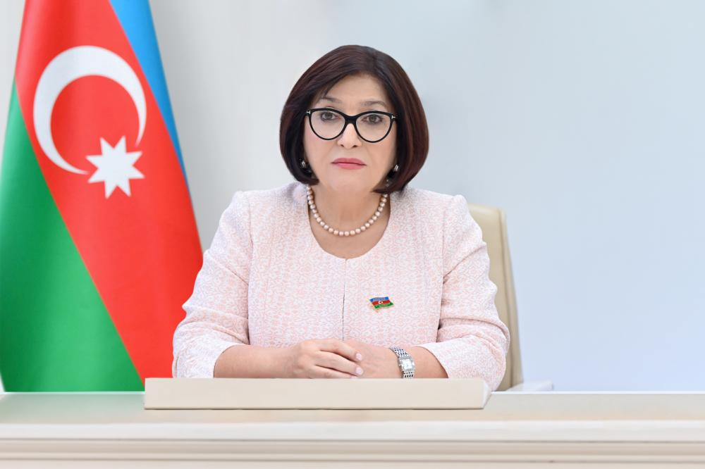 Azerbaijan's Parliament Speaker congratulates Georgian counterpart on Independence Day