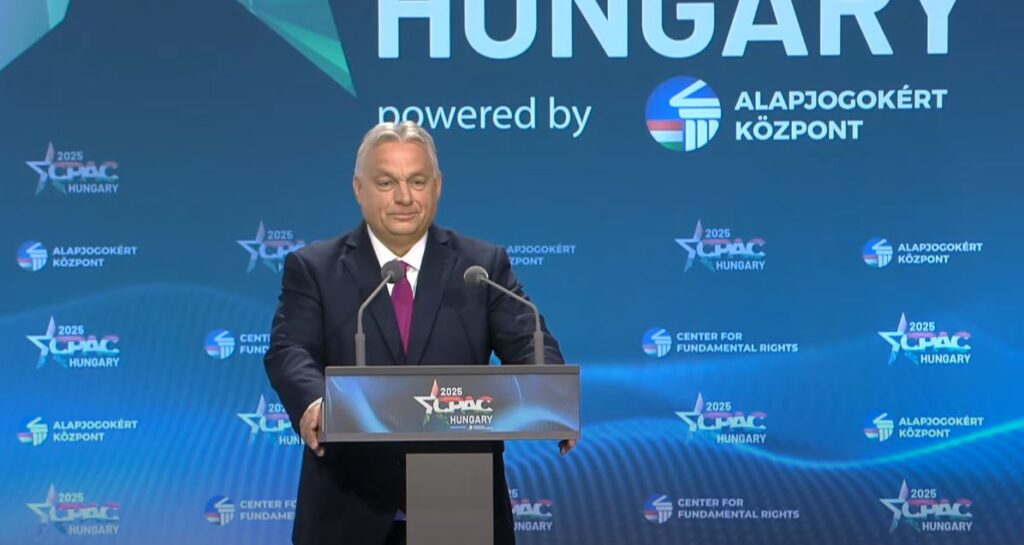 Orbán hails Georgian PM as "hero of international patriot movement" at CPAC Hungary 2025