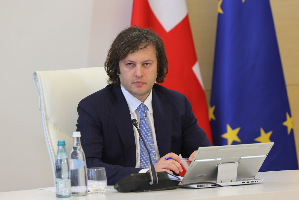 PM Kobakhidze submits annual report to Parliament in written