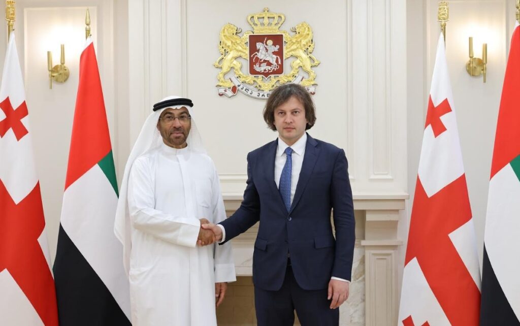 PM meets UAE Minister of State Ahmed bin Ali Al Sayegh