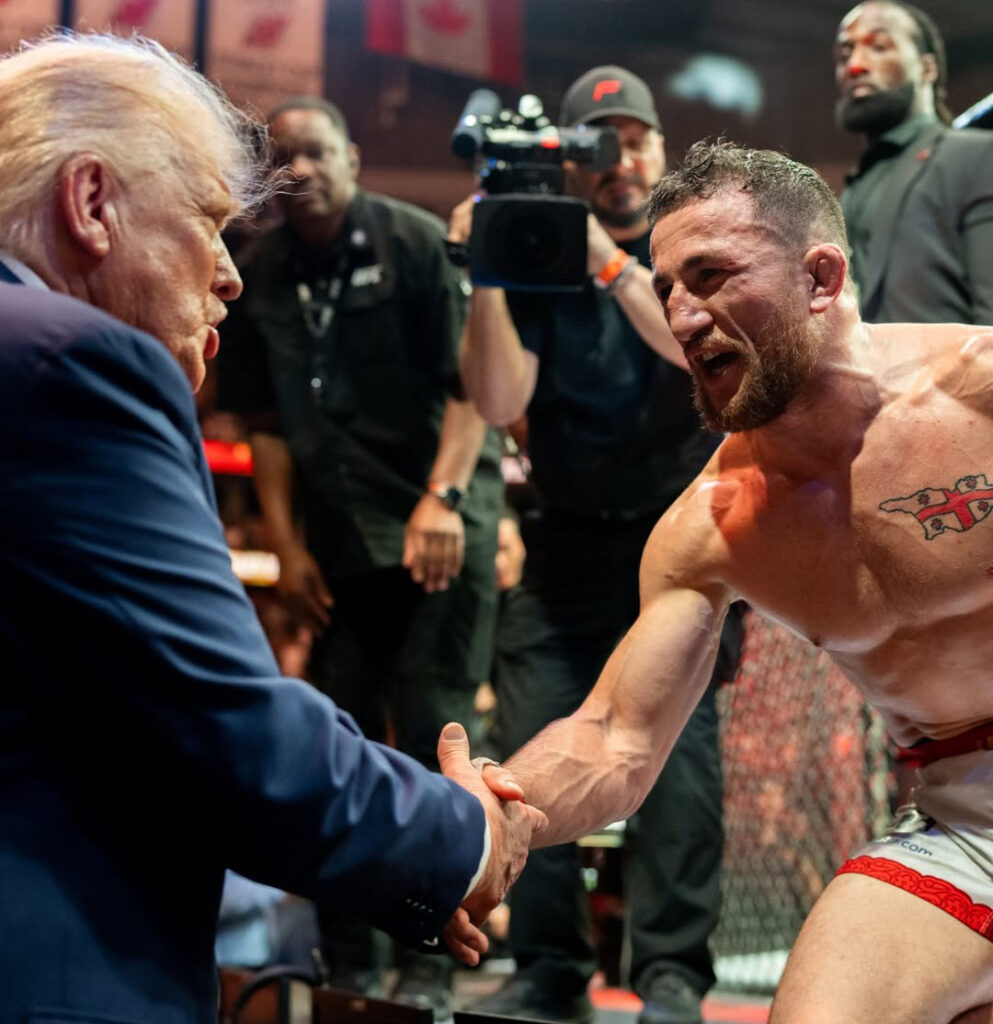 Қырҭтәыла иҟоу ЕАШ ацҳаражәҳәара - Мераб Двалишвили UFC ачемпион имаҟа аиура идаҳныҳәалоит