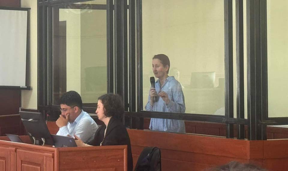 Batumi City Court reviews journalist Mzia Amaglobeli's case