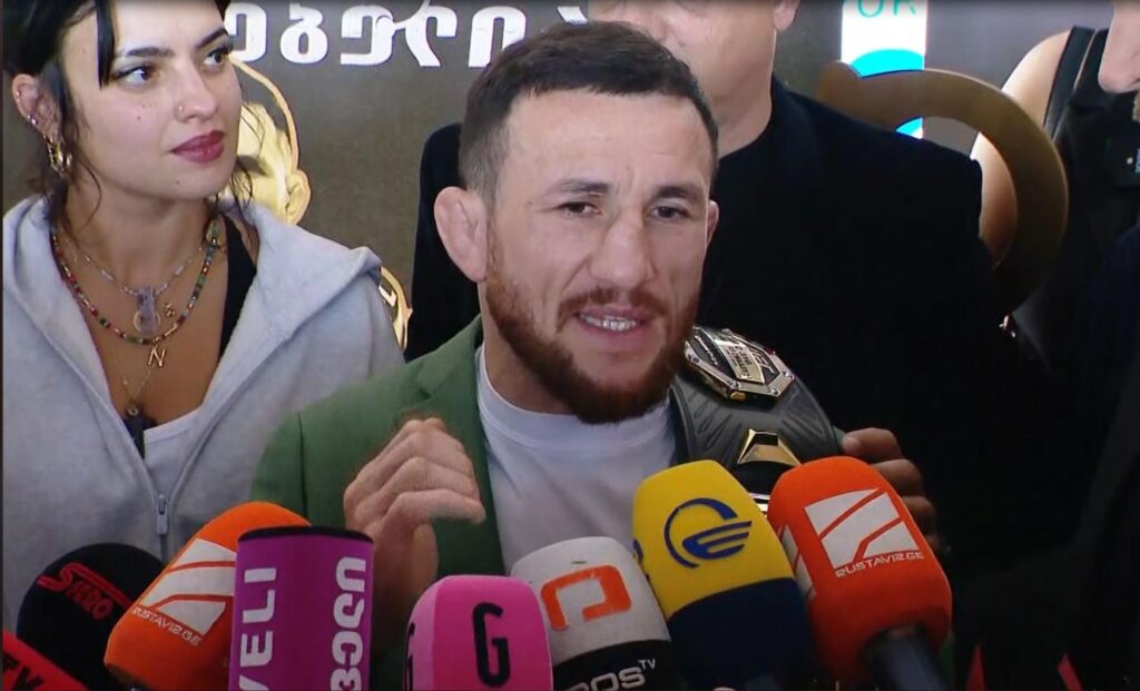 Merab Dvalishvili in Georgia: I cited Georgia to Donald Trump; reaffirmed our respect for him #1TVSPORT