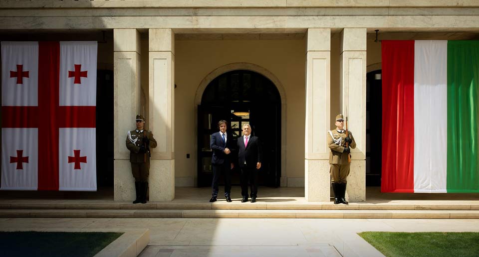 Hungarian PM:  Hungary and Georgia refuse to be pawns in others' wars