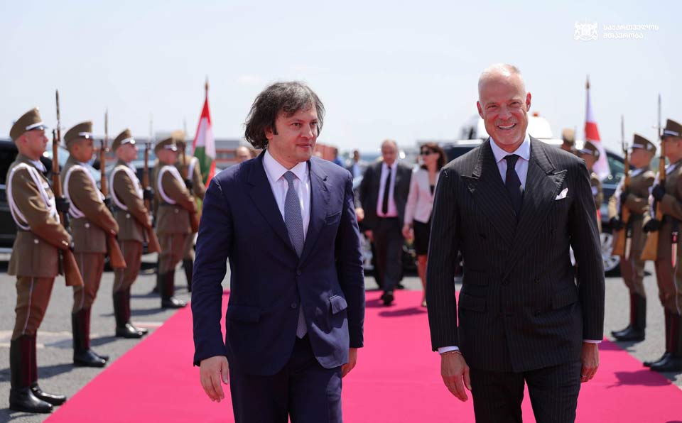 Georgian PM concludes official visit to Hungary