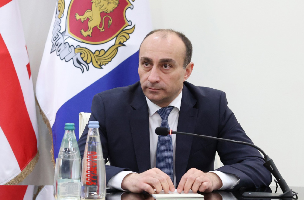 Georgian Minister of Internal Affairs departs for Azerbaijan