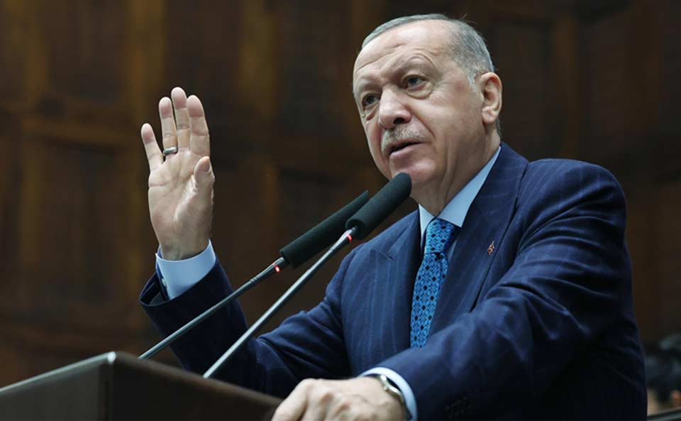 Rəcəb Tayyib Ərdoğan - İran İsrailin quldur və dövlət terrorundan özünü ədalətli şəkildə müdafiə edir, hüququ tanımayan, qaydaları qəbul etməyən ölkə İrana açıq şəkildə hücum edib