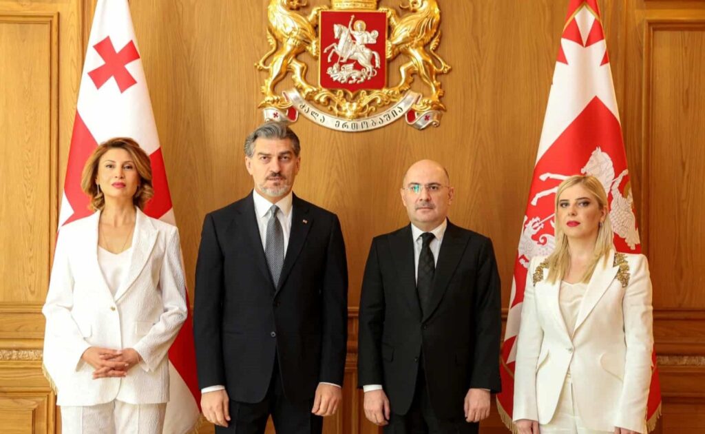 President meets newly appointed Georgian ambassadors to US, Hungary, and CoE