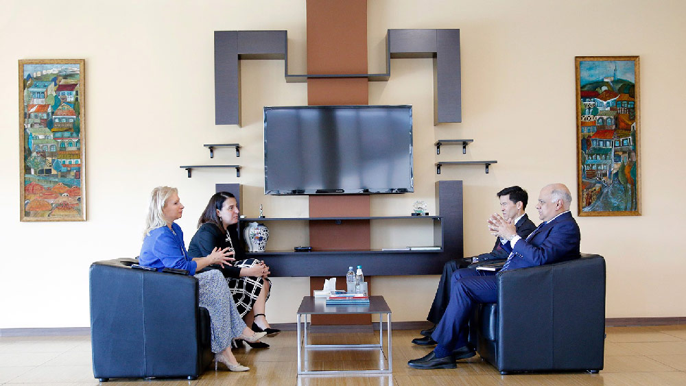 NBG Governor meets with Deputy Director of IMF Middle East and Central Asia Department