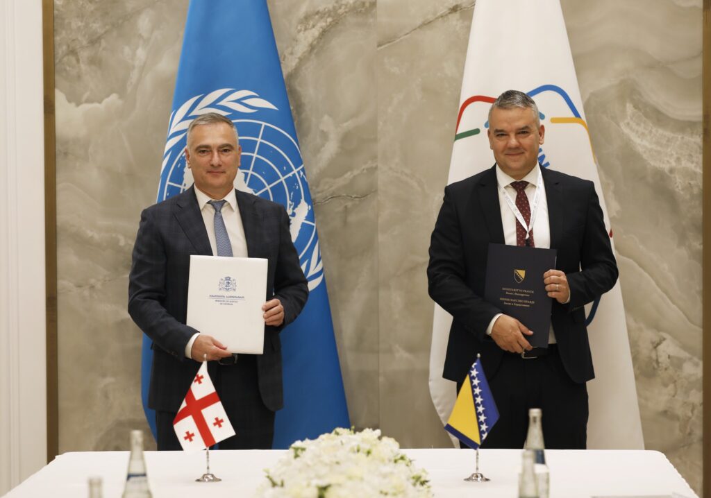Georgia, Bosnia and Herzegovina Justice Ministers meet