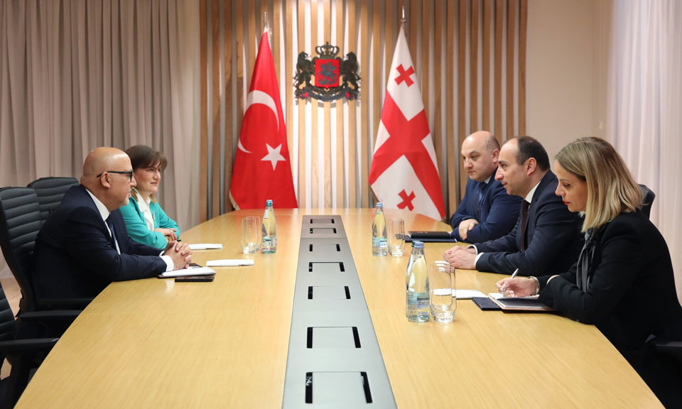 Interior Minister meets Ambassador of Turkiye