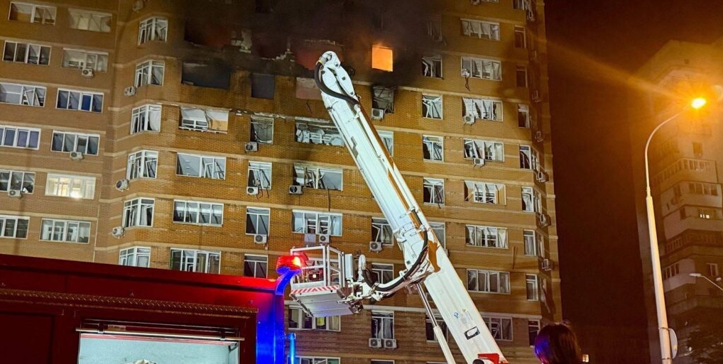 Odesaya Rusiya dronları ilə edilən hücum nəticəsində iki nəfər həlak olub, 17 nəfər yaralanıb