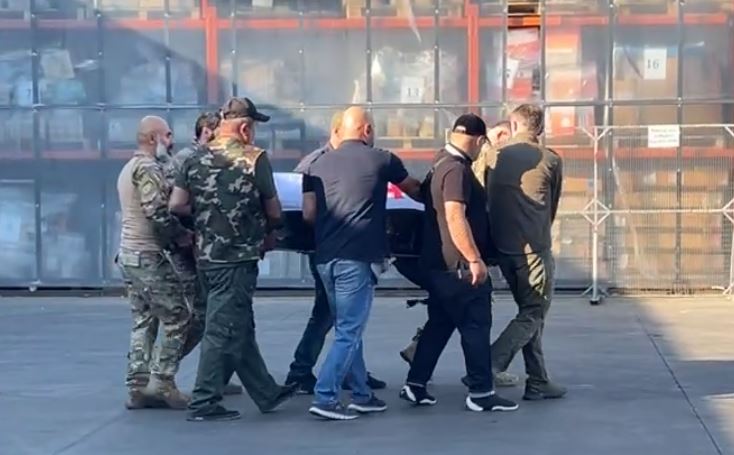 Тело воина Вано Надирадзе, скончавшегося в Украине, доставлено в Грузию