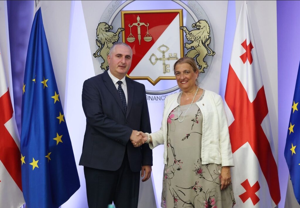 Լաշա Խուցիշվիլին հրաժեշտի հանդիպում ունեցավ Վրաստանում Հունգարիայի դեսպանի հետ