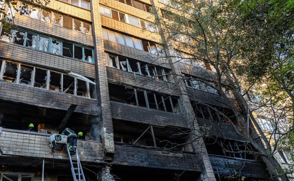 Rusiyanın Kiyevə həyata keçirdiyi hücum nəticəsində bir nəfər həlak olub, 26 nəfər yaralanıb, onların arasında bir uşaq var