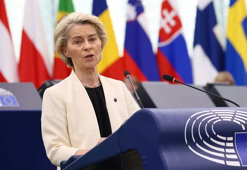 Avropa Parlamentində Avropa Komissiyasına etimadsızlıq elan edilməsi məsələsi ilə əlaqədar Ursula fon der Laienin dinlənilməsi və səsvermə keçiriləcək