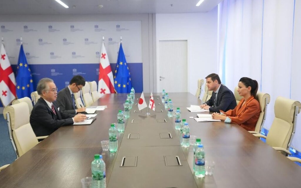 Mariam Kvrivişvili Yaponiyanın səfiri İşidzuka Hideki ilə görüşüb
