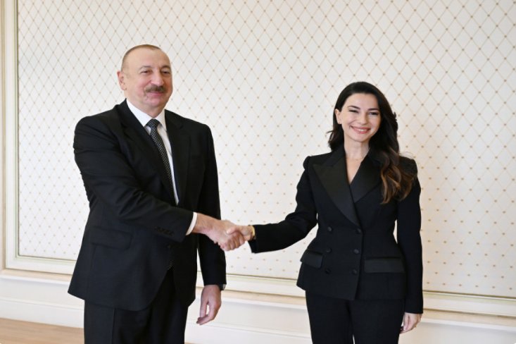 Մարիամ Քվրիվիշվիլին հանդիպել է Ադրբեջանի նախագահ Իլհամ Ալիևի հետ