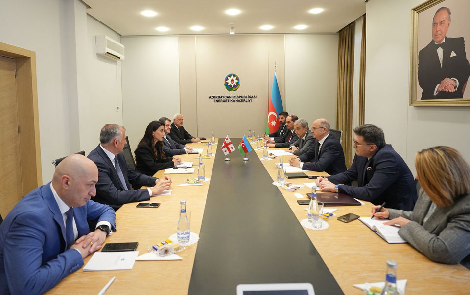 Georgia's Economy and Azerbaijan's Energy Ministers forge strategic partnership on energy cooperation
