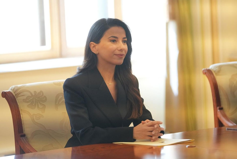 Mariam Kvrivişvili - Azərbaycan Prezidenti və hökumət üzvləri ilə ölkələr arasında ticari-iqtisadi əlaqələrin dərinləşdirilməsi imkanlarını müzakirə etdik