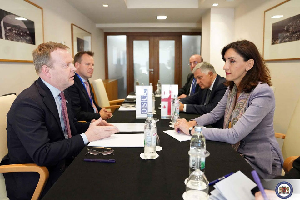 Dubrovnik forumu çərçivəsində Maka Maka Boçorişvili ATƏT-in milli azlıqlar üzrə ali komissarı Kristof Kamp ilə görüşüb