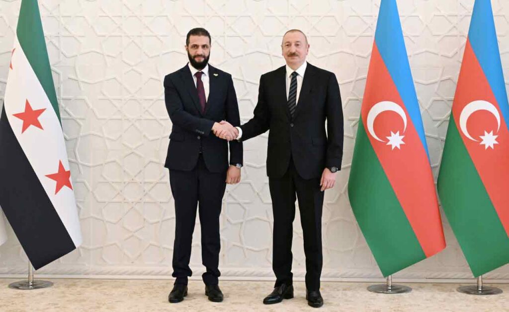 İlham Əliyev - Əhməd əl-Şaranın səfəri ilə Azərbaycan və Suriya arasında münasibətlərin inkişafı üçün böyük perspektivlər açıldı