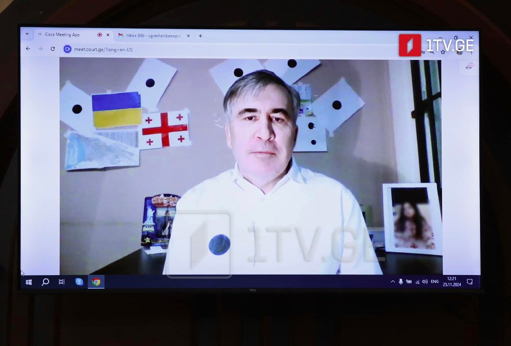 Jailed ex-president Saakashvili urges opposition not to stop half-step, limit with passive protests 