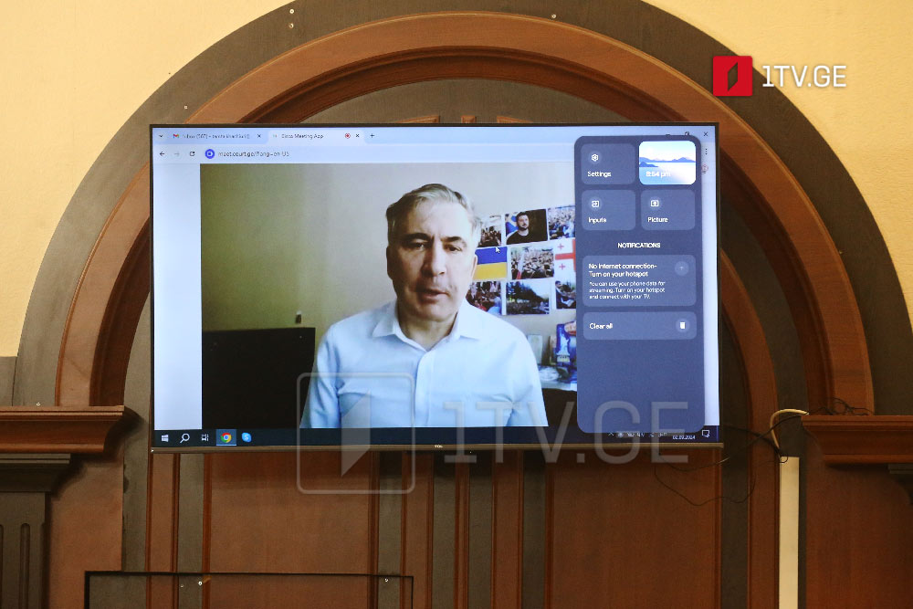 Jailed ex-president Saakashvili says nobody remembers Vice PM appointed by Milošević after his overthrow